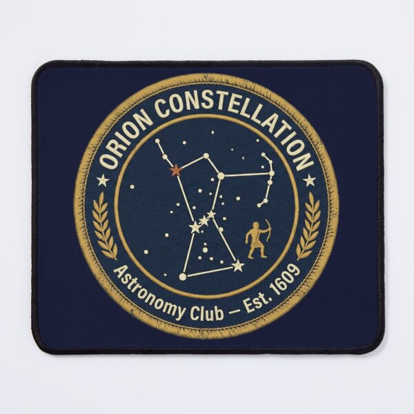 Item preview, Orion Constellation Vintage Astronomy Badge Patch designed and sold by CalmCapy Co.