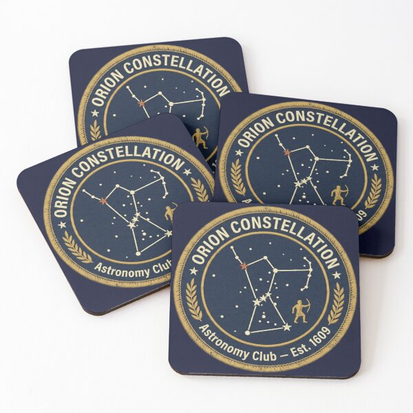 Item preview, Orion Constellation Vintage Astronomy Badge Patch designed and sold by CalmCapy Co.