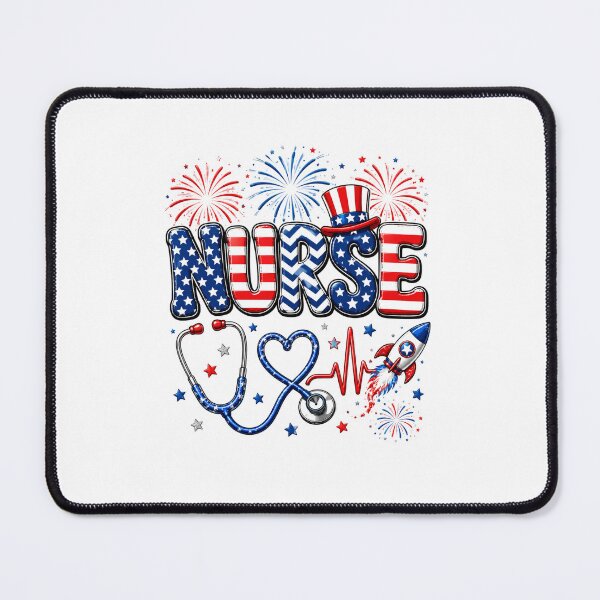 Item preview, Nurse Patriotic American Fourth Of July designed and sold by FormalDehyena.