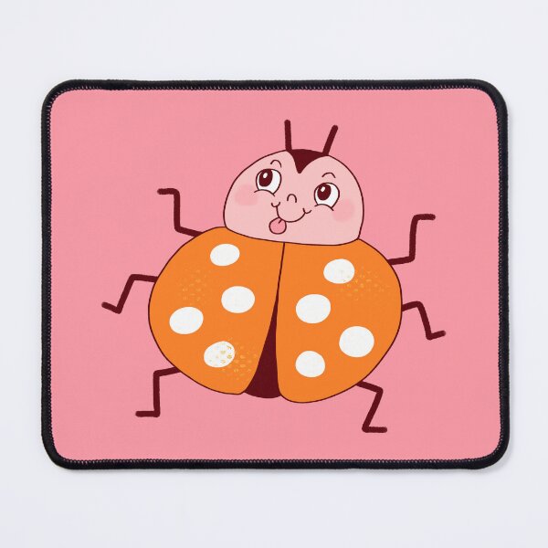 Item preview, Silly Orange Ladybug designed and sold by yellowflowerhut.