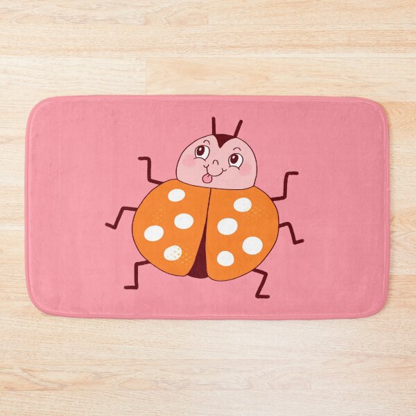 Item preview, Silly Orange Ladybug designed and sold by yellowflowerhut.