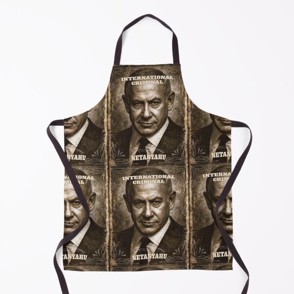 Item preview, International Criminal Netanyahu Wanted designed and sold by pstrength.