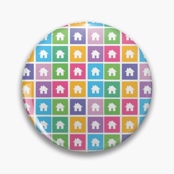 Item preview, Rainbow Patchwork Houses designed and sold by uunaa.