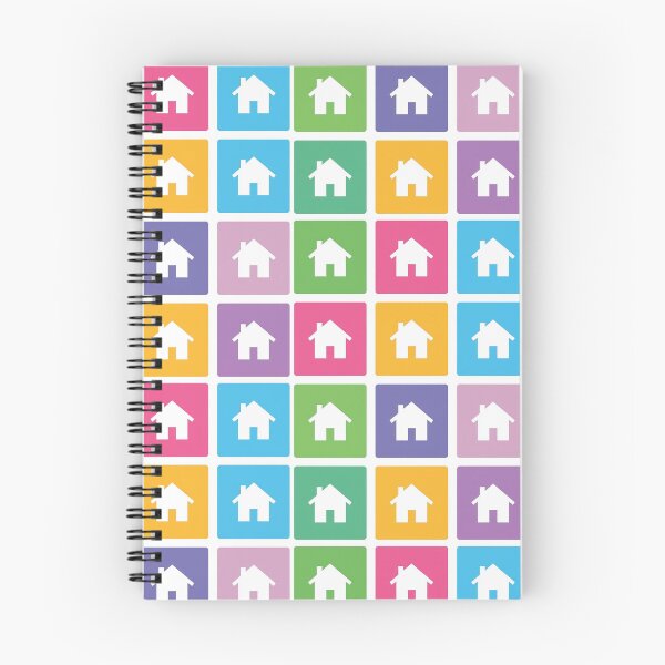Item preview, Rainbow Patchwork Houses designed and sold by uunaa.