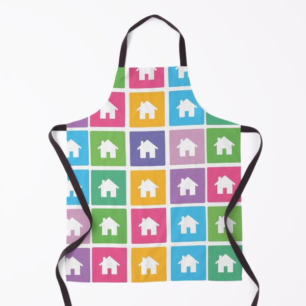 Item preview, Rainbow Patchwork Houses designed and sold by uunaa.