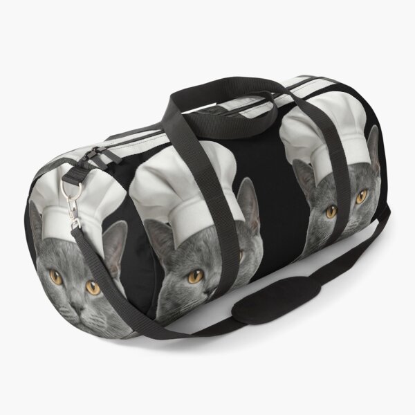 Item preview, Funny Chartreux Cat Chef Realistic Animal Cooking Humor Art designed and sold by LazyOwlStore.