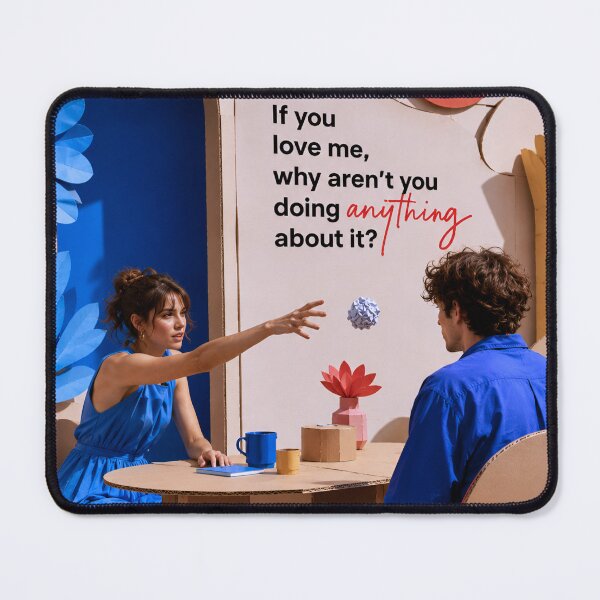 Item preview, Love Is What You Do – Honest Relationship Quote designed and sold by OBL Stories.