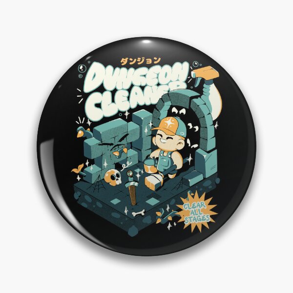 Item preview, Dungeon Cleaner designed and sold by Ilustrata®.