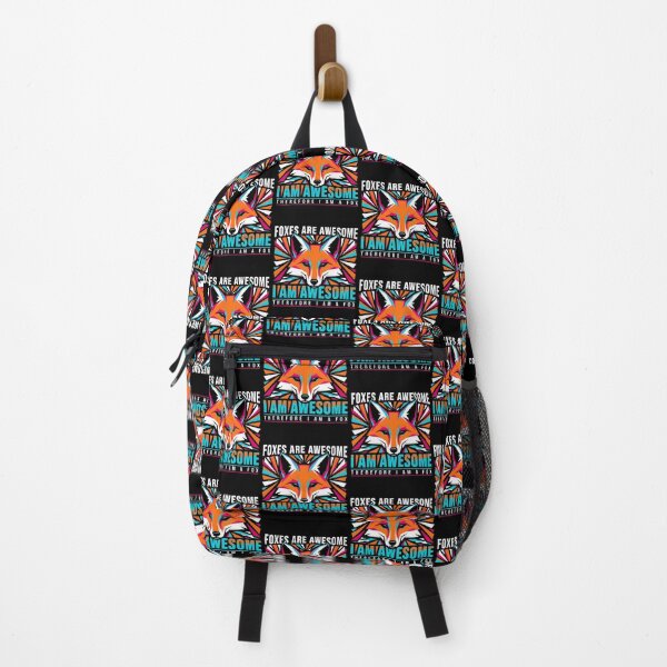 Item preview, Foxes Are Awesome I am Awesome Therefore I am A Fox Cute Fox and Animal Lover designed and sold by Redgiant87x.