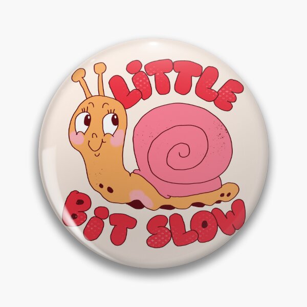 Item preview, Little Bit Slow Snail designed and sold by yellowflowerhut.