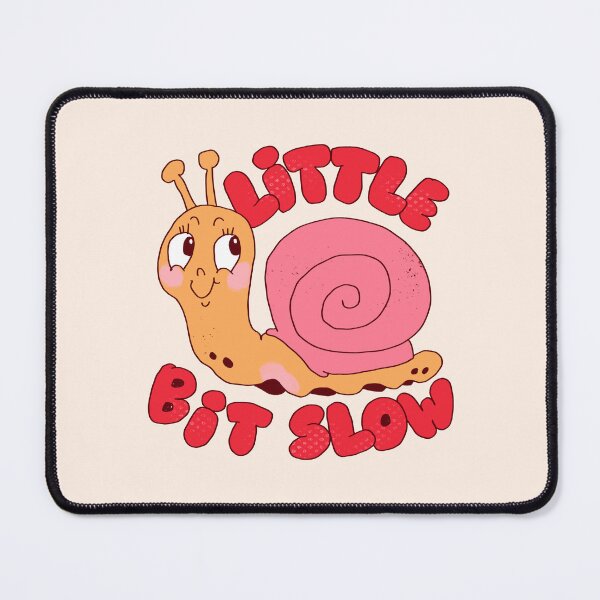 Item preview, Little Bit Slow Snail designed and sold by yellowflowerhut.