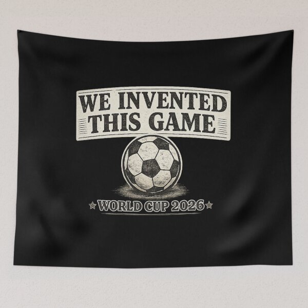 Item preview, We Invented This Game – World Cup 2026 Vintage Football Shirt We Invented This Game – World Cup 2026 Vintage Football Shirt designed and sold by ArthUpscale.