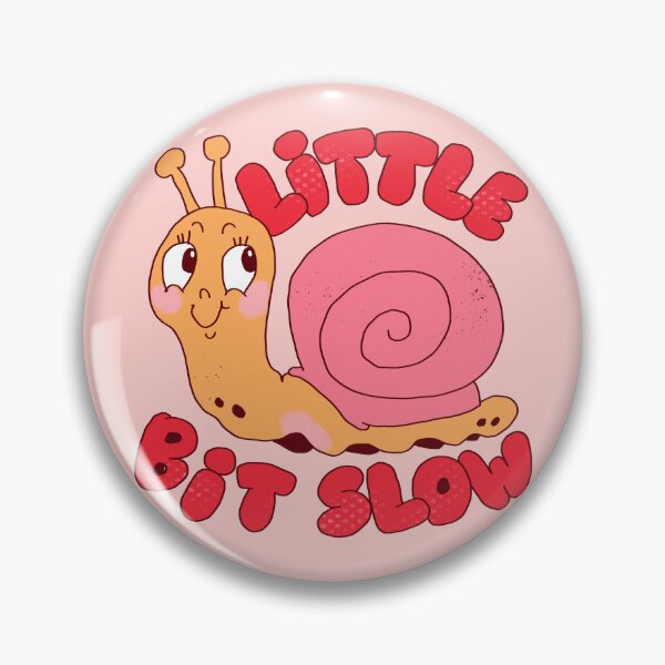 Item preview, Little Bit Slow Snail designed and sold by yellowflowerhut.