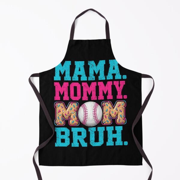 Item preview, Mama. Mommy. Mom. Bruh. Baseball Mom Mother Sports Fan designed and sold by FormalDehyena.