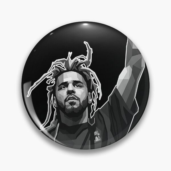 Item preview, J Cole grayscale  designed and sold by Japanese art.