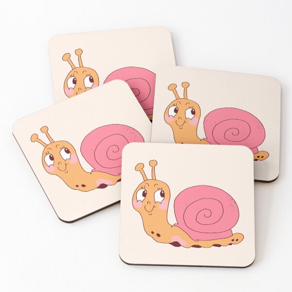 Item preview, Little Bit Slow Snail designed and sold by yellowflowerhut.
