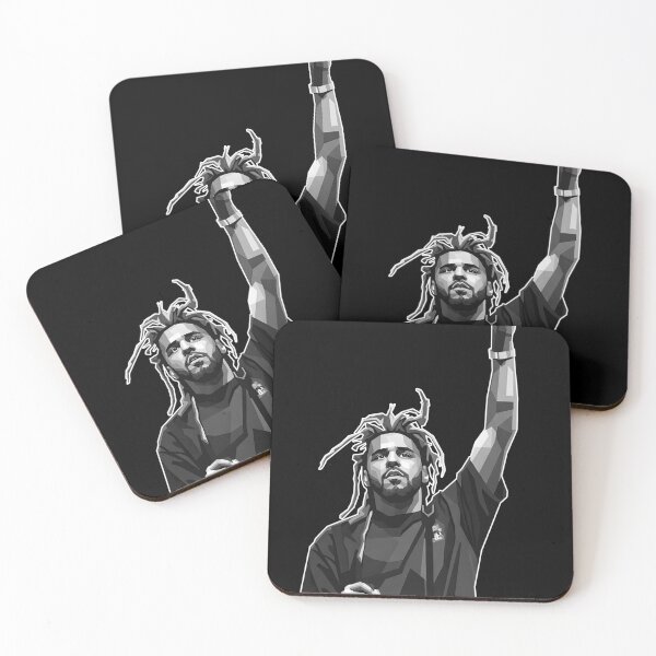 Item preview, J Cole grayscale  designed and sold by Japanese art.