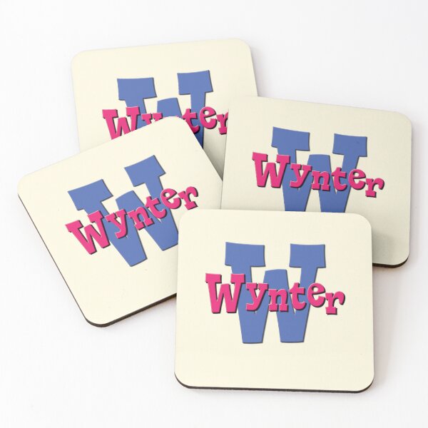 Item preview, W is for Wynter, Girl’s and Woman's Name and Initial  designed and sold by CharlottePlaceArt.