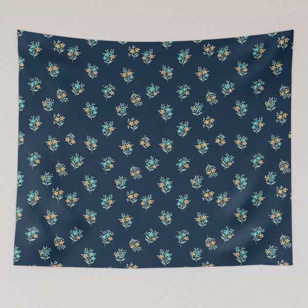 Item preview, Delicate Wildflower Seamless Pattern designed and sold by MegaNovaArt.