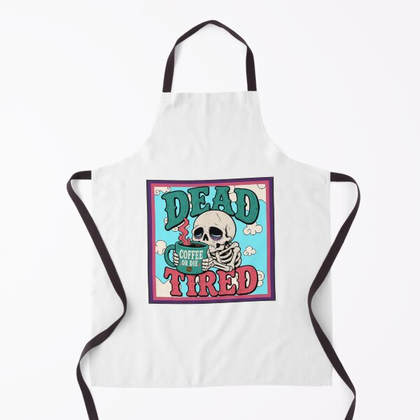Item preview, Dead Tired Skeleton Coffee Lover Tee designed and sold by TheSnarkyShark.
