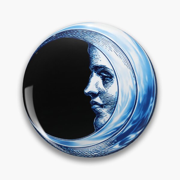 Item preview, Azure Crescent Moon Spirit designed and sold by bolguzart.