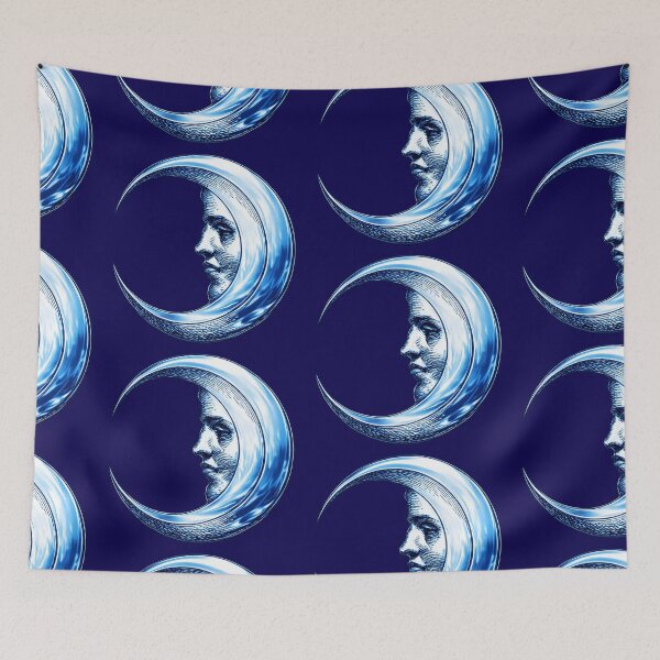 Item preview, Azure Crescent Moon Spirit designed and sold by bolguzart.