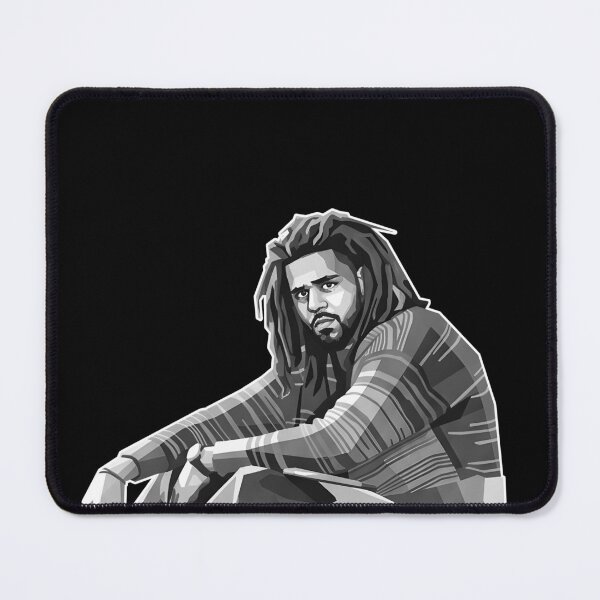 Item preview, J Cole grayscale  designed and sold by Japanese art.