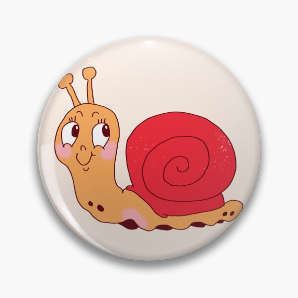 Item preview, Little Bit Slow Snail designed and sold by yellowflowerhut.