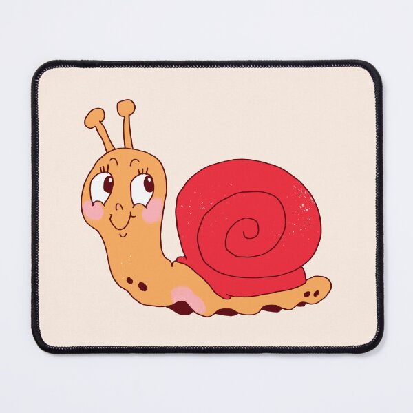 Item preview, Little Bit Slow Snail designed and sold by yellowflowerhut.