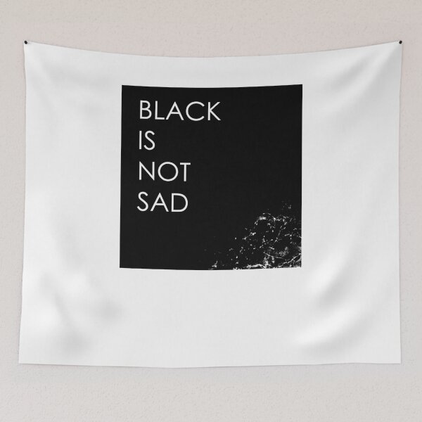 Item preview, Black Is Not Bad Minimalist Alternative Statement Shirt designed and sold by THAT-ONE-TEE.