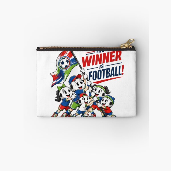 Item preview, FOOTBALL IS THE WINNER designed and sold by Moko7.