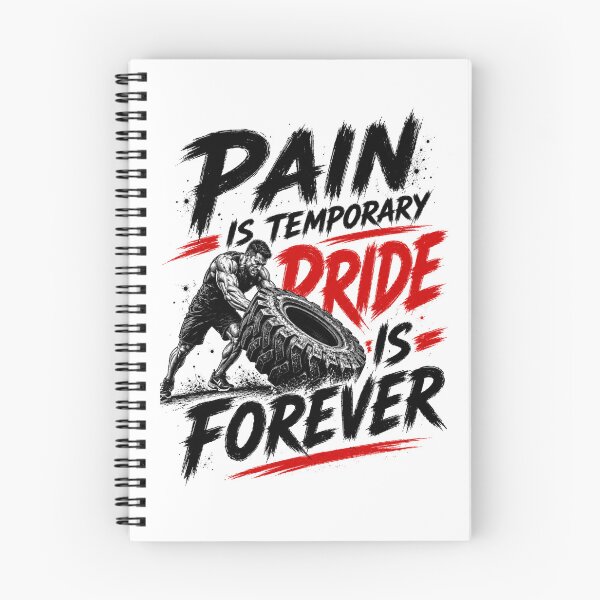 Item preview, Pain Is Temporary Pride Is Forever - Fitness Motivation Design designed and sold by DomKo10.