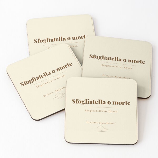 Item preview, Sfogliatella o Morte — Neapolitan Pastry Quote Vintage Print Naples designed and sold by vesuviovibes.