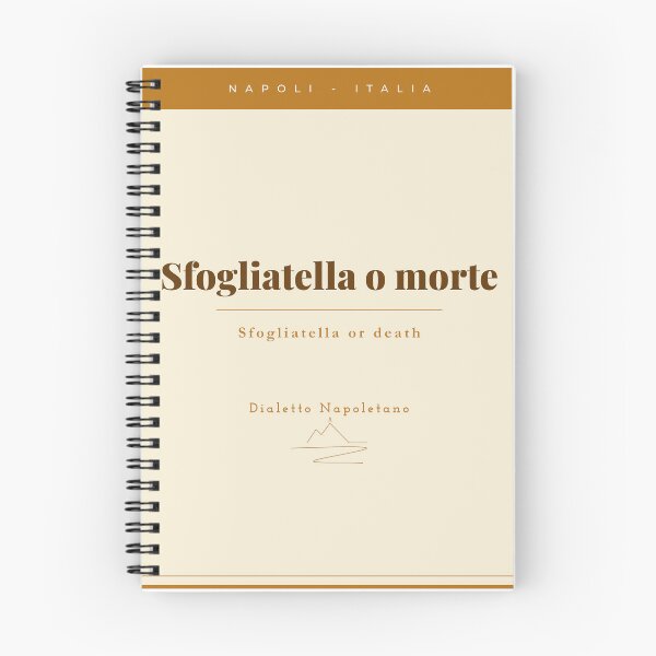 Item preview, Sfogliatella o Morte — Neapolitan Pastry Quote Vintage Print Naples designed and sold by vesuviovibes.