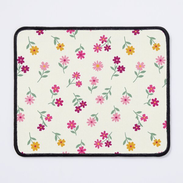 Item preview, Cute Pink Wildflower Seamless Pattern designed and sold by MegaNovaArt.
