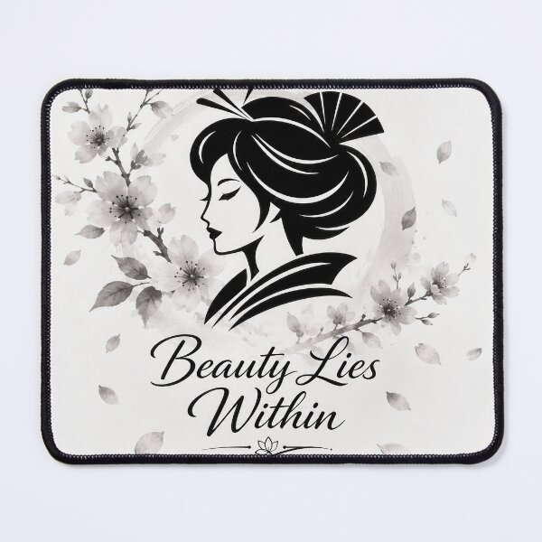 Item preview, Beautiful Geisha Artwork Because Beauty Lies Within designed and sold by Amsterdam Shop.