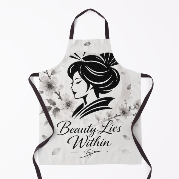 Item preview, Beautiful Geisha Artwork Because Beauty Lies Within designed and sold by Amsterdam Shop.