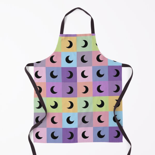 Item preview, Black moons on pink designed and sold by uunaa.