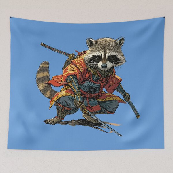 Item preview, Racoon Samurai designed and sold by Pixel-Lair.