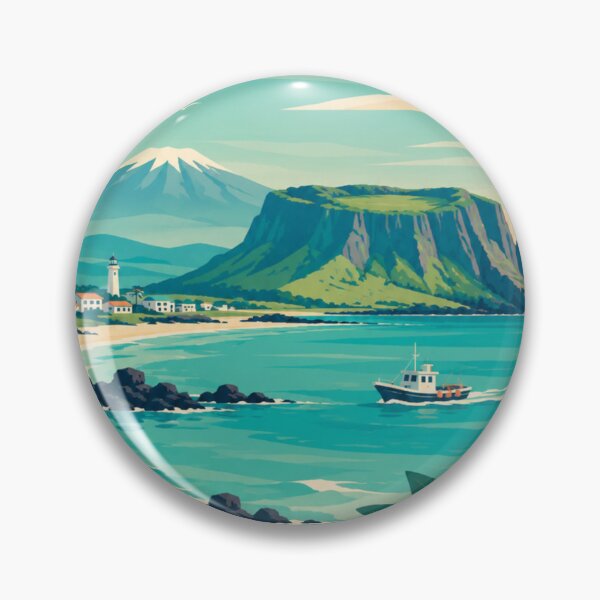 Artikelvorschau, Jeju-Insel, Südkorea – Reiseplakat entworfen und verkauft von MatthewHeights.