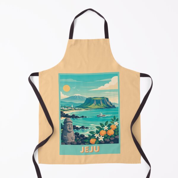 Item preview, Jeju Island South Korea Travel Poster designed and sold by MatthewHeights.