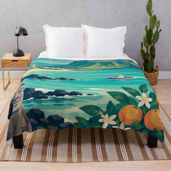 Item preview, Jeju Island South Korea Travel Poster designed and sold by MatthewHeights.