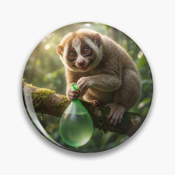 Item preview, Slow Loris Plays a Prank on an Orangutan designed and sold by Tridentulus.