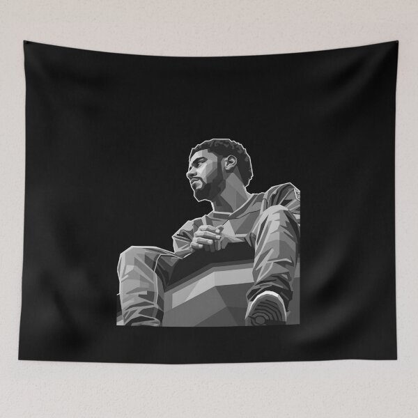 Item preview, J cole grayscale  designed and sold by Japanese art.