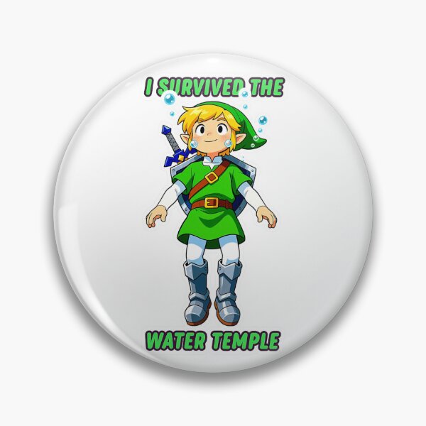 Item preview, I Survived The Water Temple designed and sold by JoystickMeme.