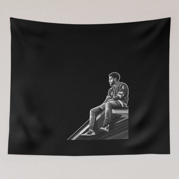 Item preview, J cole grayscale  designed and sold by Japanese art.