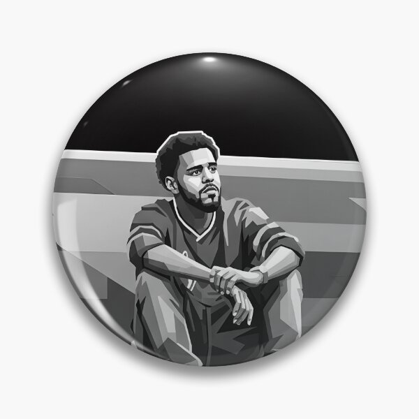 Artikelvorschau, J Cole Graustufen entworfen und verkauft von Japanese art.