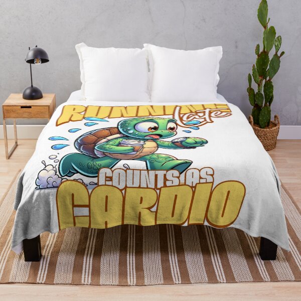 Item preview, Funny Running Late Cardio Turtle Tee designed and sold by TheSnarkyShark.