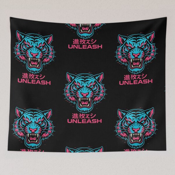 Item preview, Neon Tiger Unleash designed and sold by MS-CREATIVES.