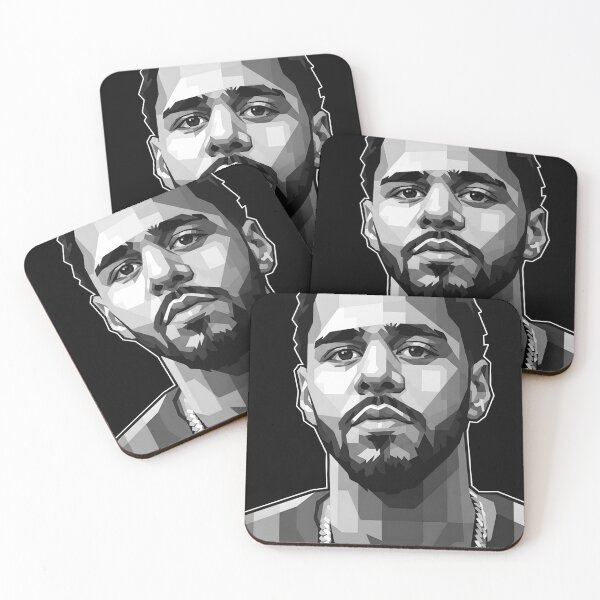 Item preview, J cole grayscale  designed and sold by Japanese art.